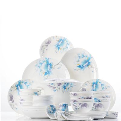 奶头硬了想插啊啊啊亚洲48头聆听花开骨瓷礼品餐具套装